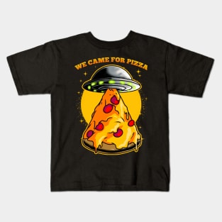 We Came For Pizza Kids T-Shirt